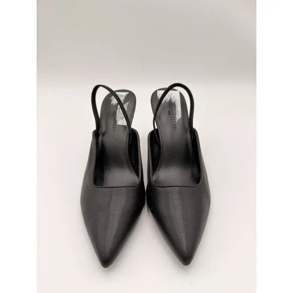 Karl Lagerfeld Grier 89MM Stiletto Heel Slingback Pumps Size 10M - Picture 2 of 6
